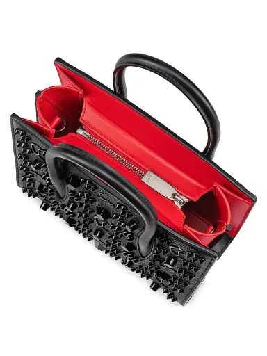 Christian Louboutin Women's Mini Paloma Leather Top Handle Bag | Thumbnail 4