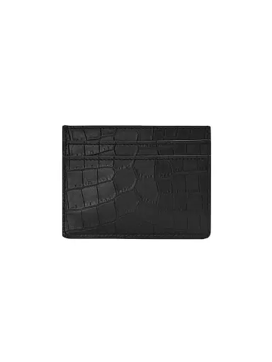 Saint Laurent Men's Embossed Leather Cardholder | Thumbnail 2