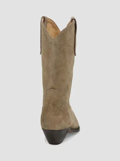 Isabel Marant Women's Duerto 40MM Suede Western Boots | Thumbnail 3 Isabel Marant Women's Duerto 40MM Suede Western Boots | Thumbnail 3