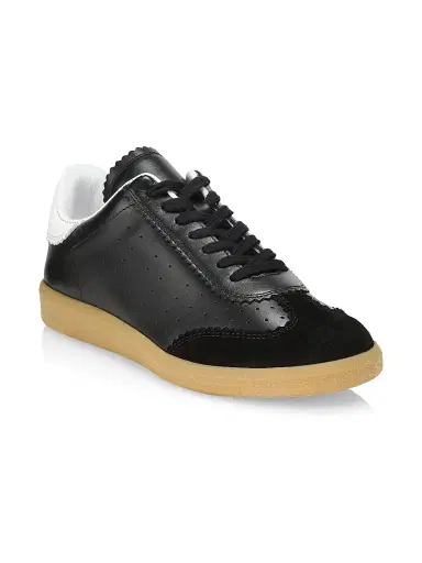 Isabel Marant Women's Bryce Basic Leather Sneakers | Thumbnail 2 Isabel Marant Women's Bryce Basic Leather Sneakers | Thumbnail 2