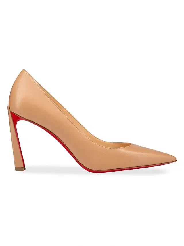 Women's Condora 85MM Leather Pumps - Beige