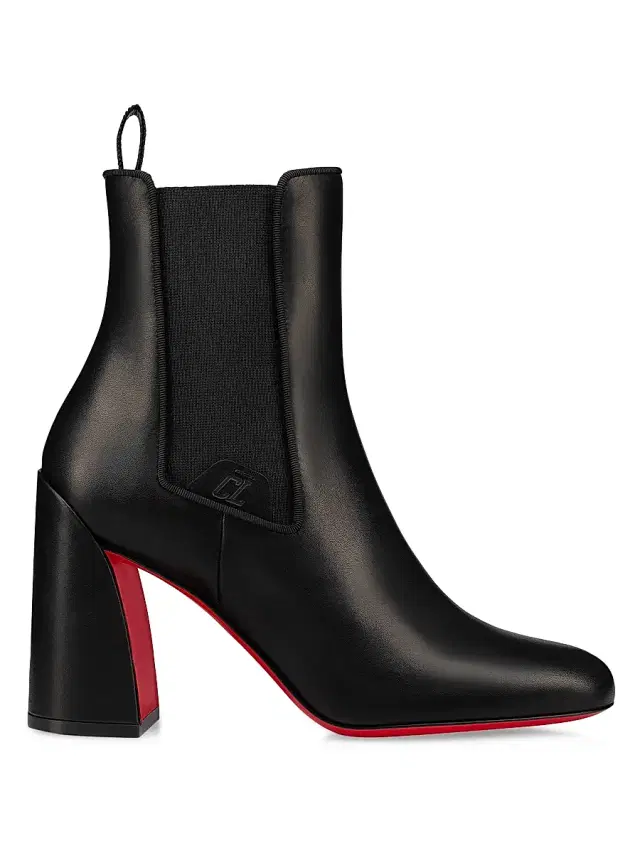 Women's Turelastic 85MM Leather Boots - Black Women's Turelastic 85MM Leather Boots - Black