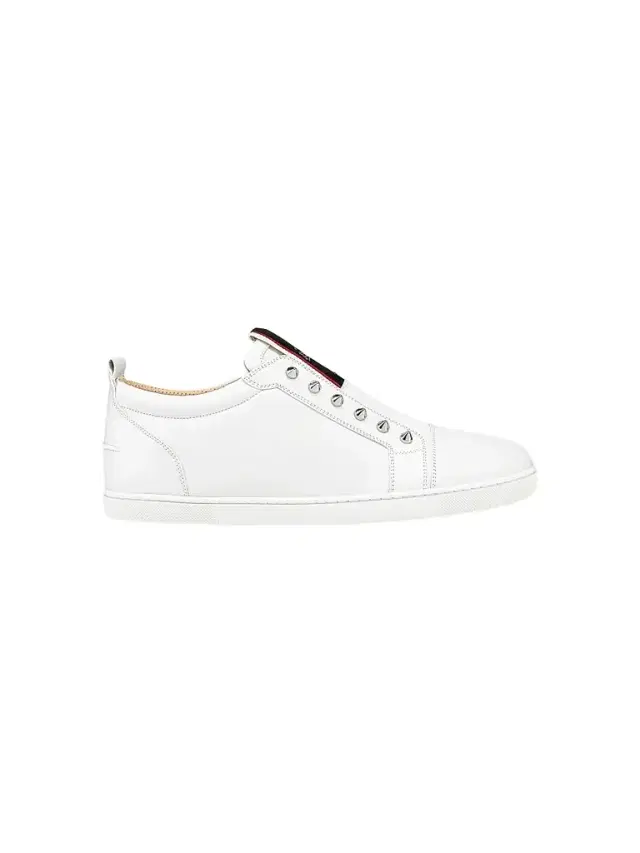 Christian Louboutin Men's F. A.V Fique A Vontade Sneakers - White