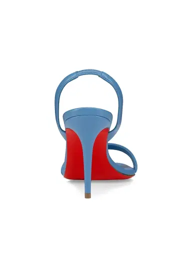Christian Louboutin Women's O Marylin 85MM Leather Sandals - Black | Thumbnail 3 Christian Louboutin Women's O Marylin 85MM Leather Sandals - Black | Thumbnail 3