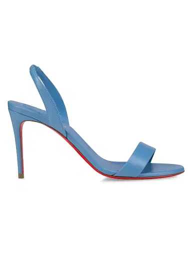 Christian Louboutin Women's O Marylin 85MM Leather Sandals - Black | Thumbnail 1 Christian Louboutin Women's O Marylin 85MM Leather Sandals - Black | Thumbnail 1