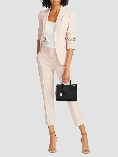 Saint Laurent Women's Sac De Jour Nano in Grained Leather | Thumbnail 2 Saint Laurent Women's Sac De Jour Nano in Grained Leather | Thumbnail 2