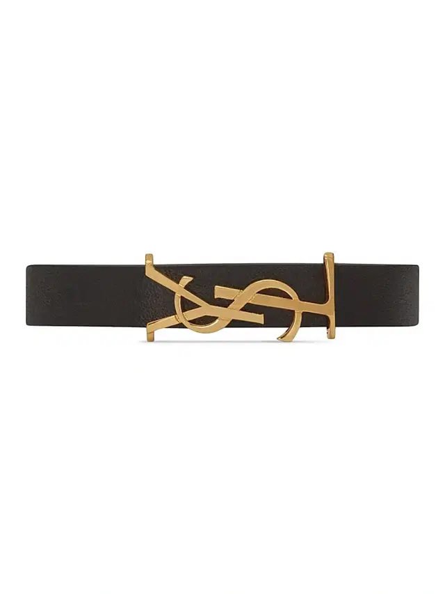Women's Opyum Bracelet in Leather - Nero