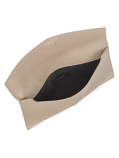 Saint Laurent Women's Uptown Pouch in Grain De Poudre Embossed Leather | Thumbnail 3 Saint Laurent Women's Uptown Pouch in Grain De Poudre Embossed Leather | Thumbnail 3