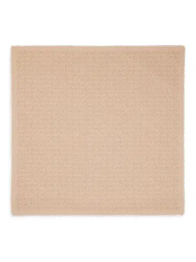 Saint Laurent Women's Large Square Scarf in Modal and Cashmere - Beige And Light Brown | Thumbnail 2 Saint Laurent Women's Large Square Scarf in Modal and Cashmere - Beige And Light Brown | Thumbnail 2