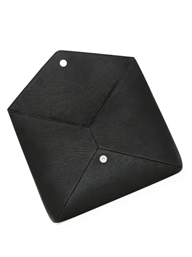 Saint Laurent Men's Cassandre Large Envelope Pouch In Lambskin | Thumbnail 2