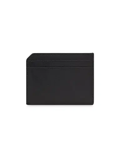 Saint Laurent Men's Tiny Cassandre Open Card Case in Shiny Leather | Thumbnail 2 Saint Laurent Men's Tiny Cassandre Open Card Case in Shiny Leather | Thumbnail 2