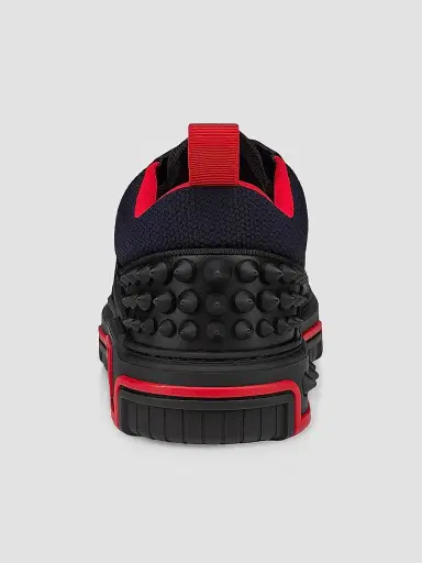 Christian Louboutin Men's Astroloubi Low Top Sneakers - Black | Thumbnail 3