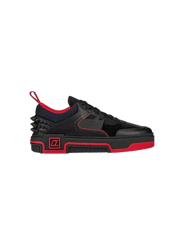 Men's Astroloubi Low Top Sneakers - Black