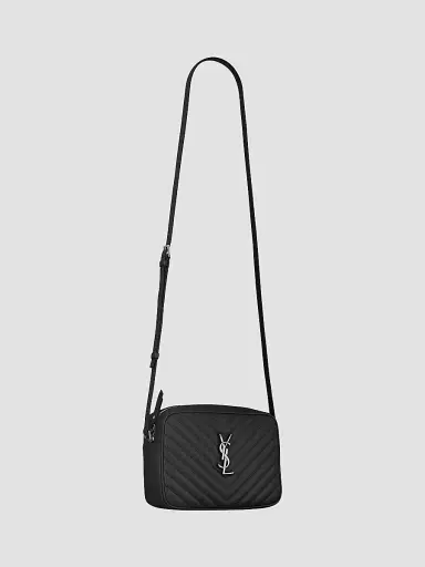 Saint Laurent Women's Lou Camera Crossbody Bag in Quilted Leather | Thumbnail 2