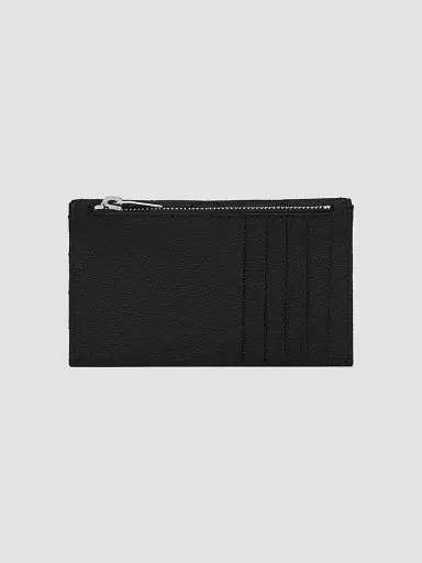 Saint Laurent Women's Cassandre Matelassé Fragments Flap Card Case - Nero | Thumbnail 2 Saint Laurent Women's Cassandre Matelassé Fragments Flap Card Case - Nero | Thumbnail 2