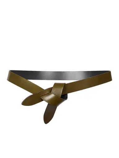 Isabel Marant Women's Lecce Leather Wrap Belt | Thumbnail 1