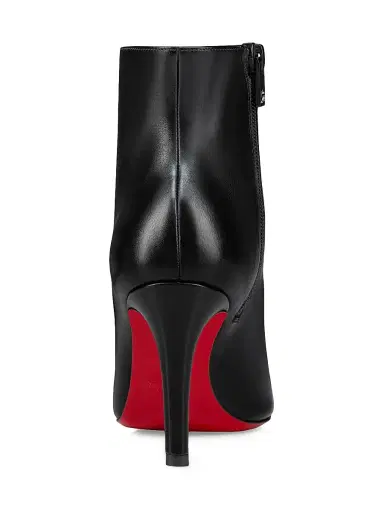 Christian Louboutin Women's Pumppie Booty 85MM Leather Boots - Black | Thumbnail 3 Christian Louboutin Women's Pumppie Booty 85MM Leather Boots - Black | Thumbnail 3