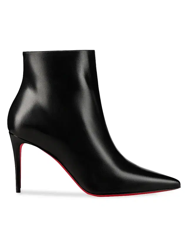 Women's So Kate 85MM Leather Booties - Black