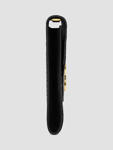 Saint Laurent Women's Cassandre Flap Pouch in Crocodile-Embossed Shiny Leather | Thumbnail 3 Saint Laurent Women's Cassandre Flap Pouch in Crocodile-Embossed Shiny Leather | Thumbnail 3