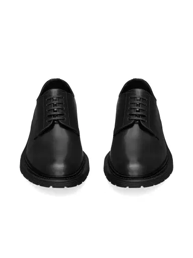 Saint Laurent Men's Army Derbies in Smooth Leather | Thumbnail 2