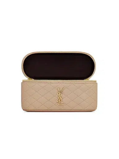 Saint Laurent Women's Gaby Mini Vanity Bag in Lambskin | Thumbnail 4
