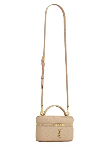 Saint Laurent Women's Gaby Mini Vanity Bag in Lambskin | Thumbnail 7