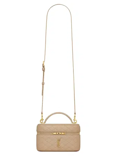 Saint Laurent Women's Gaby Mini Vanity Bag in Lambskin | Thumbnail 1