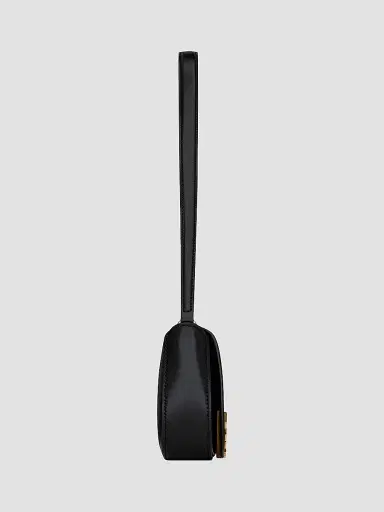Saint Laurent Women's Mini Voltaire in Box Shoulder Bag - Black | Thumbnail 6 Saint Laurent Women's Mini Voltaire in Box Shoulder Bag - Black | Thumbnail 6
