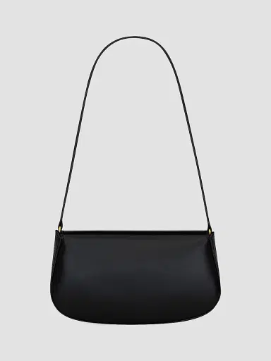 Saint Laurent Women's Mini Voltaire in Box Shoulder Bag - Black | Thumbnail 8 Saint Laurent Women's Mini Voltaire in Box Shoulder Bag - Black | Thumbnail 8