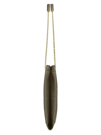 Saint Laurent Women's Jamie 4.3 Pochon in Lambskin Shoulder Bags - Light Musk | Thumbnail 5