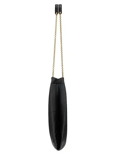 Saint Laurent Women's Jamie 4.3 Pochon in Lambskin Shoulder Bags - Light Musk | Thumbnail 9
