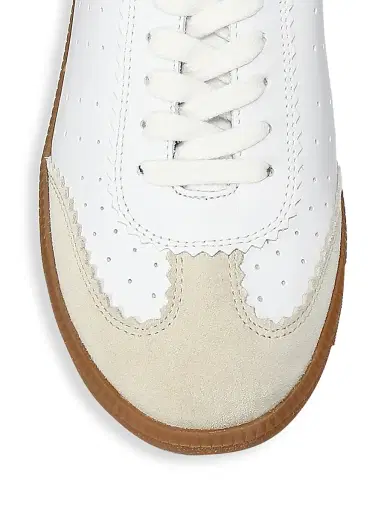 Isabel Marant Women's Bryce Leather Sneakers | Thumbnail 4 Isabel Marant Women's Bryce Leather Sneakers | Thumbnail 4