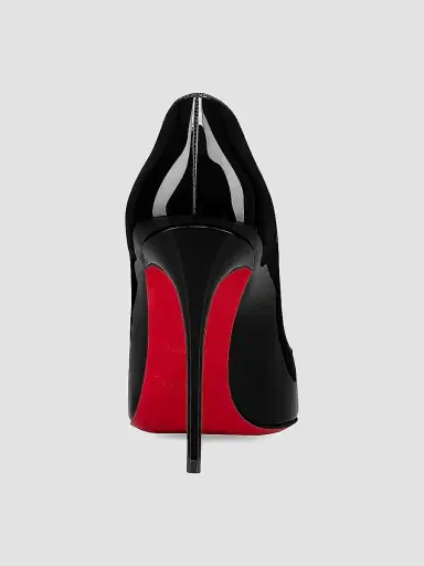 Christian Louboutin Women's Hot Chick 100MM Leather Pumps - Bianco | Thumbnail 5 Christian Louboutin Women's Hot Chick 100MM Leather Pumps - Bianco | Thumbnail 5