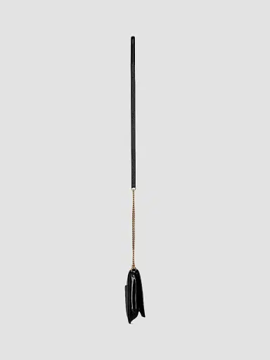Saint Laurent Women's Cassandre Phone Holder in Patent Leather | Thumbnail 4