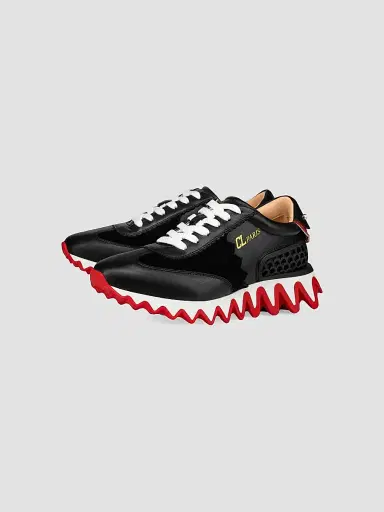Christian Louboutin Women's Loubishark Woman Sneakers - Black | Thumbnail 2