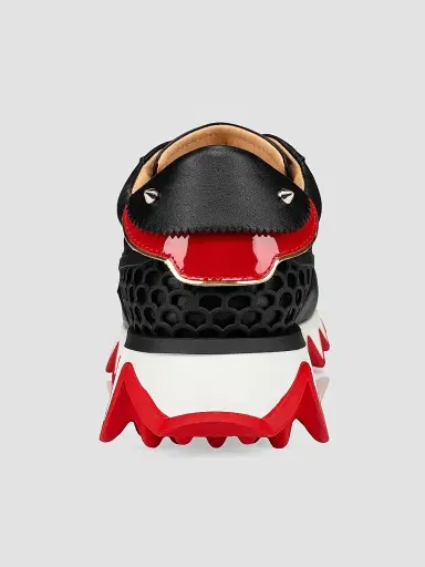 Christian Louboutin Women's Loubishark Woman Sneakers - Black | Thumbnail 3