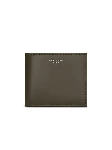 Saint Laurent Men's East/West Wallet in Smooth Leather | Thumbnail 1 Saint Laurent Men's East/West Wallet in Smooth Leather | Thumbnail 1