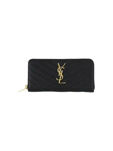 Saint Laurent Women's Monogram Matelasse Leather Zip-Around Wallet | Thumbnail 1 Saint Laurent Women's Monogram Matelasse Leather Zip-Around Wallet | Thumbnail 1
