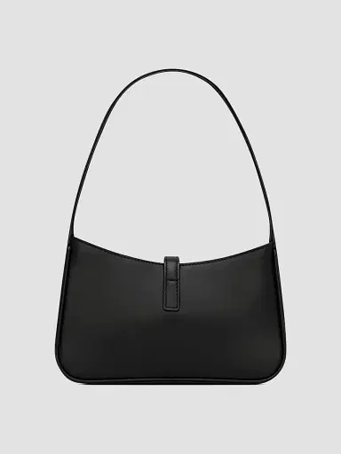 Saint Laurent Women's Le 5 à 7 Mini Hobo in Smooth Leather - Nero | Thumbnail 3 Saint Laurent Women's Le 5 à 7 Mini Hobo in Smooth Leather - Nero | Thumbnail 3