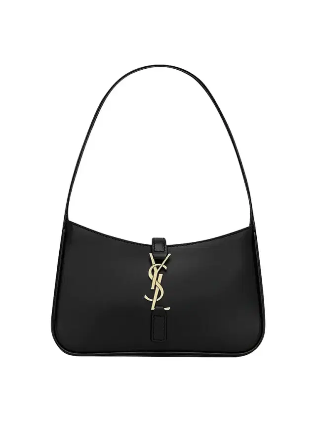 Saint Laurent Women's Le 5 à 7 Mini Hobo in Smooth Leather - Nero