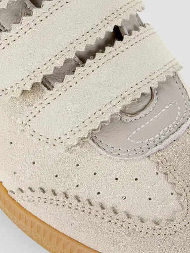 Isabel Marant Women's Beth Suede Low-Top Sneakers - Ecru - Size 11 | Thumbnail 6