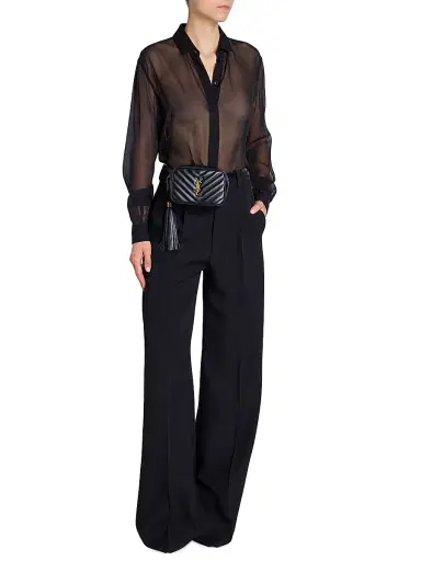 Saint Laurent Women's Lou Belt Bag In Quilted Leather | Thumbnail 2 Saint Laurent Women's Lou Belt Bag In Quilted Leather | Thumbnail 2