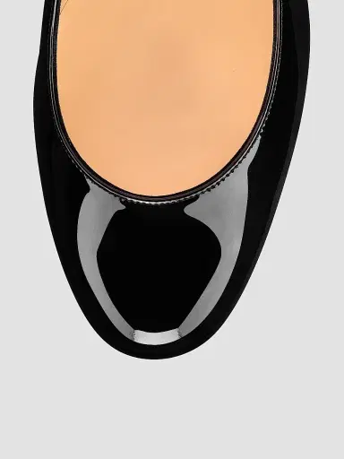 Christian Louboutin Women's Miss Sab 55MM Patent Leather Pumps | Thumbnail 4
