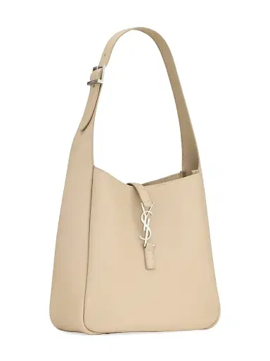 Saint Laurent Women's Le 5 à 7 Soft Shoulder Bag In Smooth Leather - Seasalt | Thumbnail 3