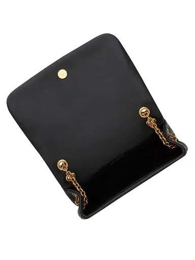 Saint Laurent Women's Jamie 4.3 Mini Chain Bag in Lambskin - Black | Thumbnail 3