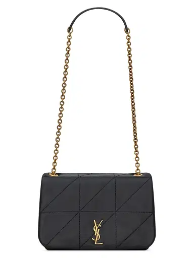Saint Laurent Women's Jamie 4.3 Mini Chain Bag in Lambskin - Black | Thumbnail 1