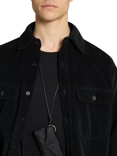 Saint Laurent Men's Cassandre Mini Envelope Bag in Nylon | Thumbnail 3