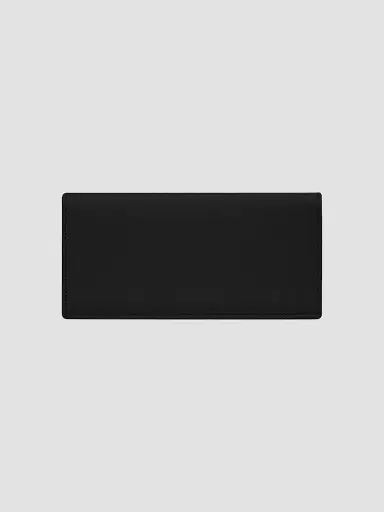 Saint Laurent Women's Tiny Cassandre Flat Wallet in Grained Leather | Thumbnail 4 Saint Laurent Women's Tiny Cassandre Flat Wallet in Grained Leather | Thumbnail 4