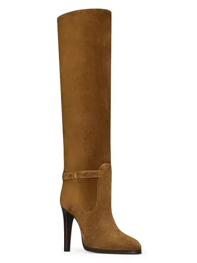 Saint Laurent Women's Diane Boots in Suede | Thumbnail 2 Saint Laurent Women's Diane Boots in Suede | Thumbnail 2
