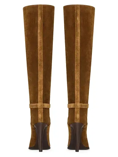 Saint Laurent Women's Diane Boots in Suede | Thumbnail 3 Saint Laurent Women's Diane Boots in Suede | Thumbnail 3